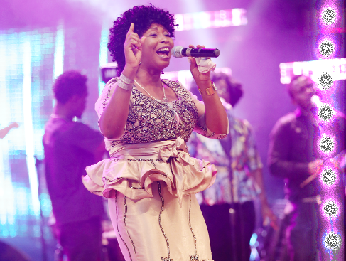 Mary Ghansah who was honoured also performed at the event
